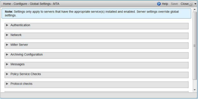 MTA Configuration